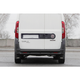 Achterrollbar AK002/1 – Dubbel Black (RVS) foto 1
