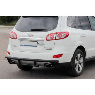 Achterbeugel AK002-2 Black (RVS) Hyundai Santa Fe 2 2006–2012 foto 2