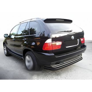 Achterbumperbescherming Special Black (RVS) BMW X5 E53 1999–2006