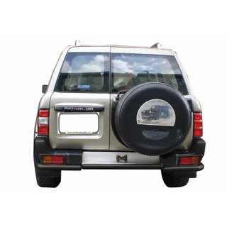 Achterbeugel AK005-1 Black (RVS)