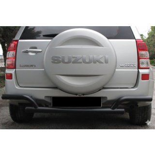Achterbeschermbeugel AK005-2 Black (RVS) Suzuki Grand Vitara 2005–2017
