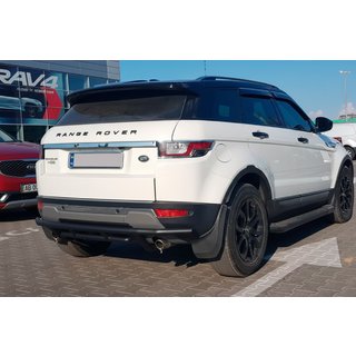Achterbeschermbeugel AK005-1 Black (RVS) Range Rover Evoque 2012–2018 foto 3