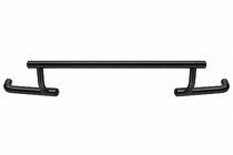 Kia Sorento II XM 2009–2014 Achterbeschermbeugel AK003-2 Black (RVS) foto 5