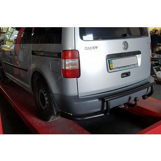 Achterbeugel AK003-3 Black (2 stuks, roestvrij staal) Volkswagen Caddy 2010–2015 foto 2