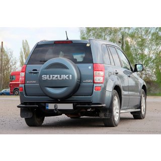 Achterbeschermbeugel AK005-3 Black (RVS) Suzuki Grand Vitara 2005–2017 foto 3