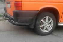 Volkswagen T4 Caravelle/Multivan 1990–2003 Achterbeugel AK003-2 Black (RVS) foto 2