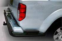 Nissan Navara 2006–2015 Achterbeschermbeugel AK003-Special Black (RVS) foto 2