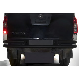 Achterbeschermbeugel AK005-3 Black (RVS) Nissan Navara 2006–2015