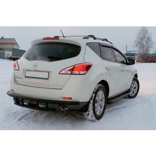 Achterbumperbeugel AK Black (RVS) Nissan Murano 2008–2014 foto 1