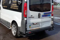 Nissan Primastar 2002–2014 Achterbeschermbeugel AK-Special Black (RVS) foto 5