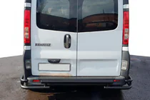 Nissan Primastar 2002–2014 Achterbeschermbeugel AK-Special Black (RVS) foto 4