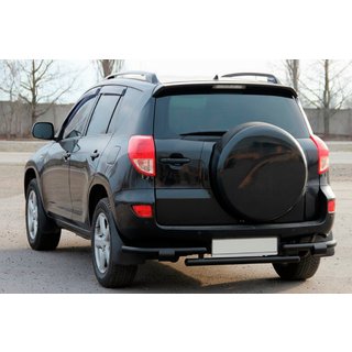 Achterbeschermbeugel AK005-2 Black (2 st., RVS) Toyota Rav 4 2006–2013 foto 3