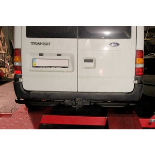 Achterbeschermbeugel met opstap AK-Special Black (RVS) foto 2