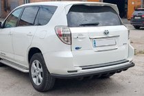 Toyota Rav 4 2006–2013 Achterbeschermbeugel AK005-15 Black (alleen voor EV, 2 stuks, RVS) foto 3
