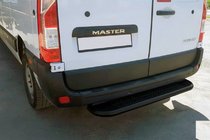 Renault Master 2011–2023 Achter opstap Black (RVS) foto 2