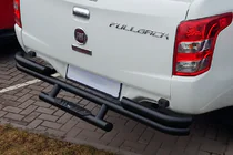 Fiat Fullback 2016– Achterbeschermbeugel AK-Special Black (RVS) foto 1