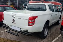 Mitsubishi L200 2015–2024 Achterbeschermbeugel AK-Special Black (RVS) foto 2