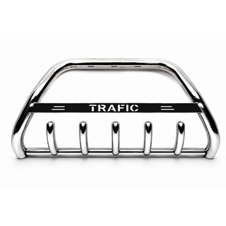 Bullbar WT004 met Trafic-opschrift (RVS) Renault Trafic 2001–2015 foto 1