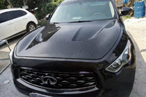 Infiniti FX 2008–2012 Motorkap (carbon) foto 1