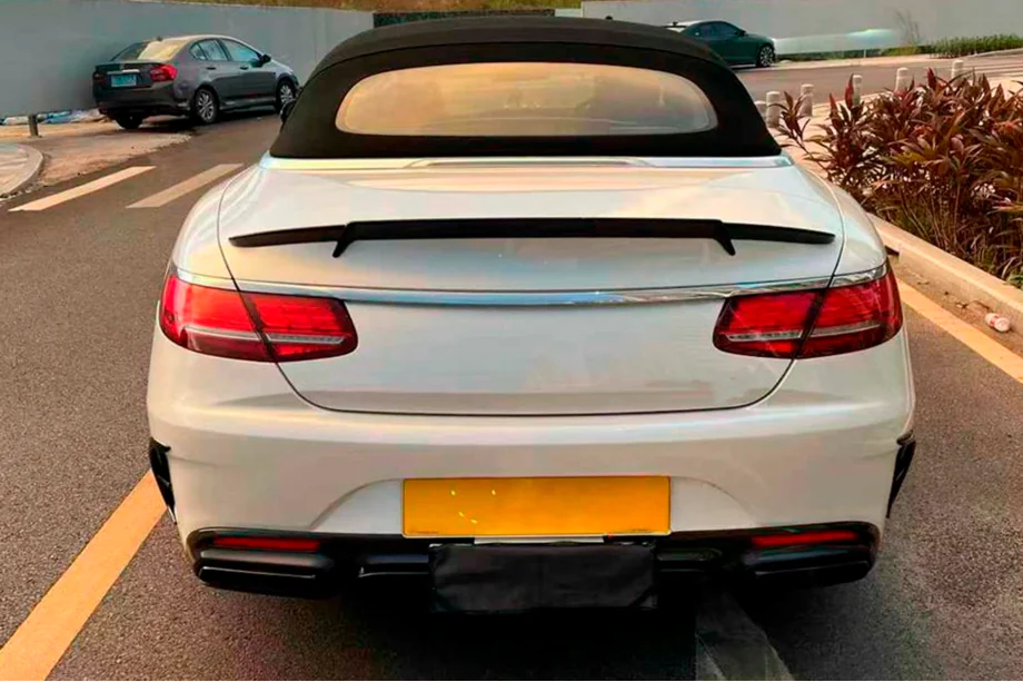 Mercedes S-class C217 Coupé 2014–2020 Spoiler V2 (cabriolet, carbon) Image
