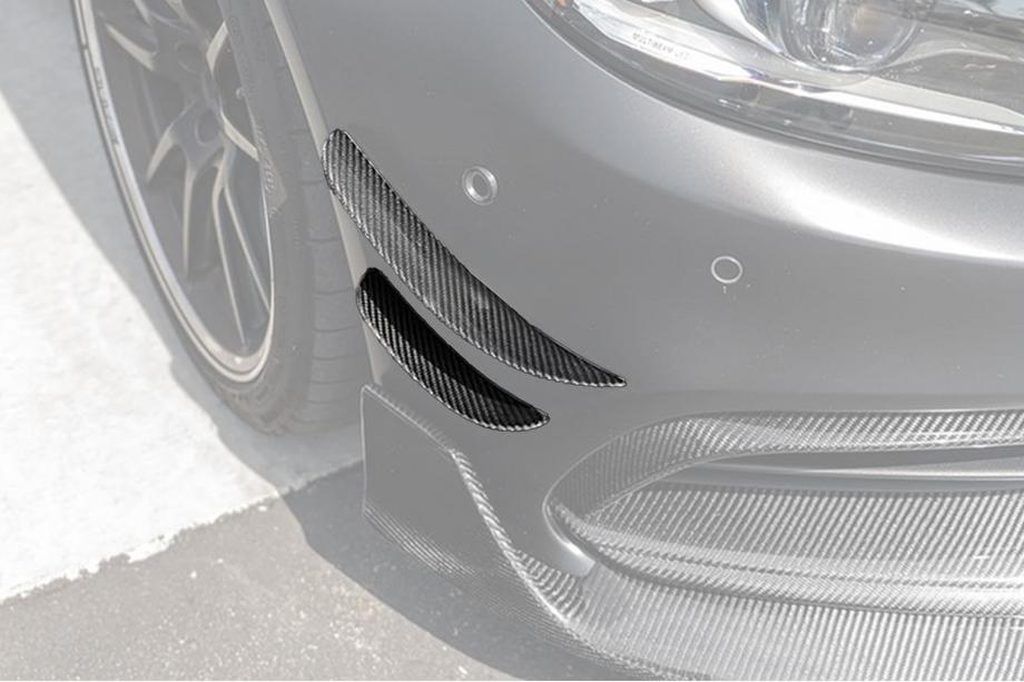 Inserts voor voorbumper (carbon) Foto 1