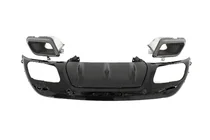 Range Rover Velar 2017– Achterbumper diffuser met uitlaatsierstukken Black foto 6