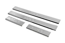 Volkswagen Golf 7/E-Golf 2012–2020 Carmos RVS buiten dorpellijsten (4 stuks) foto 2