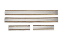 Opel Corsa E 2015–2019 Carmos dorpellijsten (set 4 stuks, RVS) foto 4