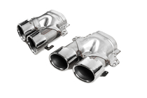 Mercedes E-class W213 2016–2023 Achterdiffuser met uitlaatsierstukken E53-Design (voor Base) foto 9