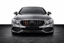 Mercedes C-klasse W205 2014–2021 Rocket voorgrille (2018+, voor Avantgarde/AMG-Line/C43 AMG) foto 1