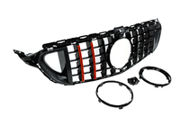 Mercedes C-klasse W205 2014–2021 Rocket voorgrille (2018+, voor Avantgarde/AMG-Line/C43 AMG) foto 4