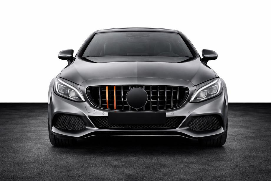 Mercedes C-klasse W205 2014–2021 Rocket voorgrille (2018+, voor Avantgarde/AMG-Line/C43 AMG) Image