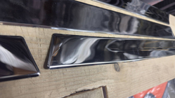 Nissan Qashqai 2010–2014 B-keus Deurstrips OmsaLine (4 st., RVS) OmsaLine, Standaard basis foto 4