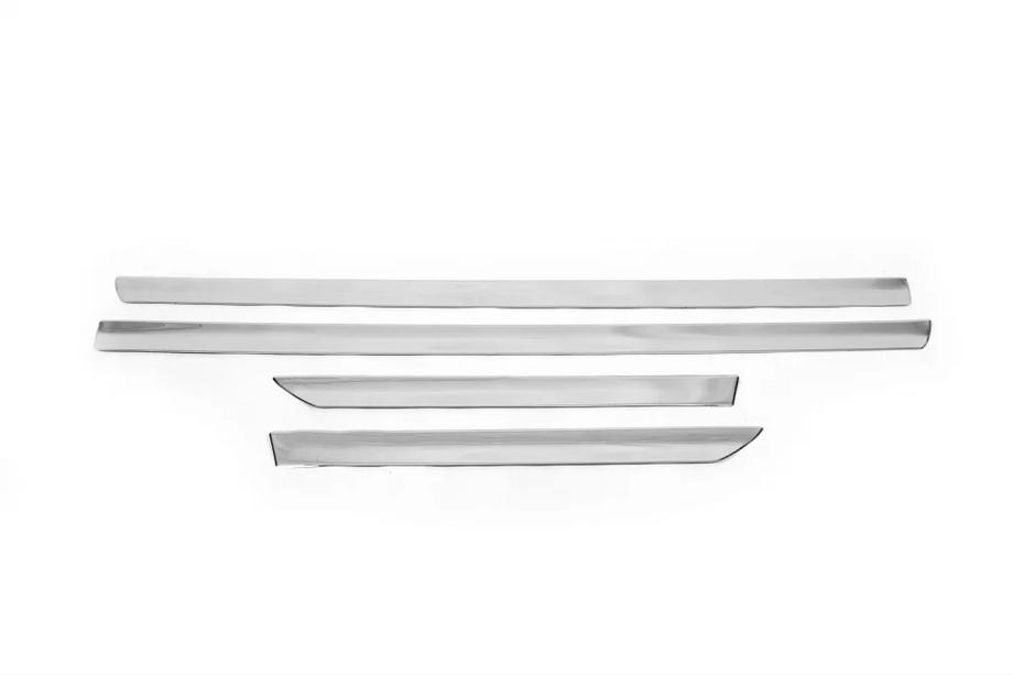 Nissan Qashqai 2007–2010 B-keus Deurstrips OmsaLine (4 st., RVS) Image