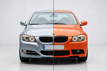 BMW 3-serie E90/E91 2005–2011 M3 bodykit (voor E90 2008-2011) foto 1