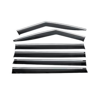 Raamwindschermen met chromen sierlijst Niken Luxury (6 stuks) foto 1