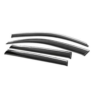 Windschermen met chromen sierlijst Niken Luxury (4 stuks) foto 2