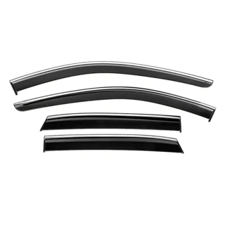 Windschermen met chromen sierlijst Niken Luxury (4 stuks)