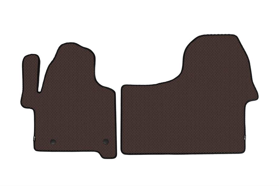 Mercedes Sprinter W907/W910 2018– Rubberen automatten Carsuit V2 (Bruin) Foto 4