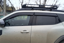 Dacia Duster 2024– Winddeflectoren voor zijruiten EuroCap (4 stuks) foto 1