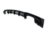 BMW 3 Serie F30/F31 2012–2019 Achterbumperdiffuser voor dubbelzijdige dubbele uitlaat V2 (voor M-Sport, ABS) foto 3