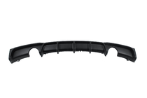 BMW 3 Serie F30/F31 2012–2019 Achterbumper diffuser voor dubbelzijdige enkele uitlaat V2 (voor M-Sport, ABS) foto 1