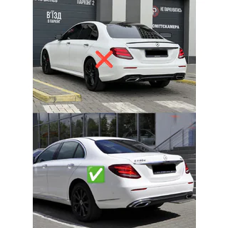 Premium voorspatlappen voor Base (2 stuks) Mercedes E-class W213 2016–2023 foto 2
