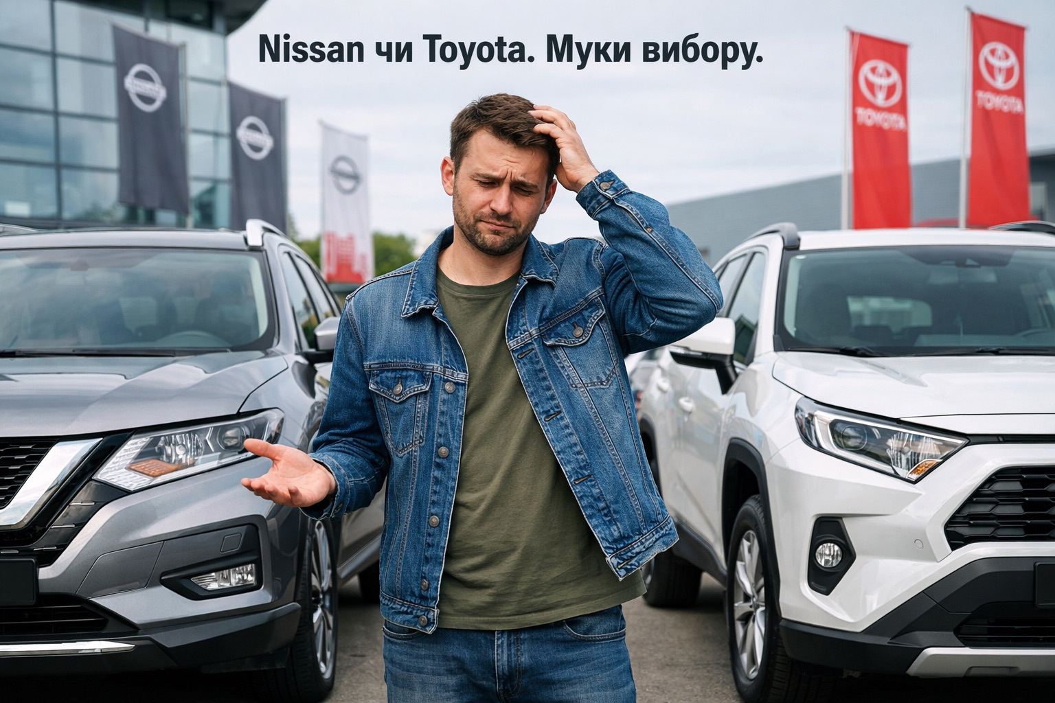 Nissan of Toyota? Keuzestress