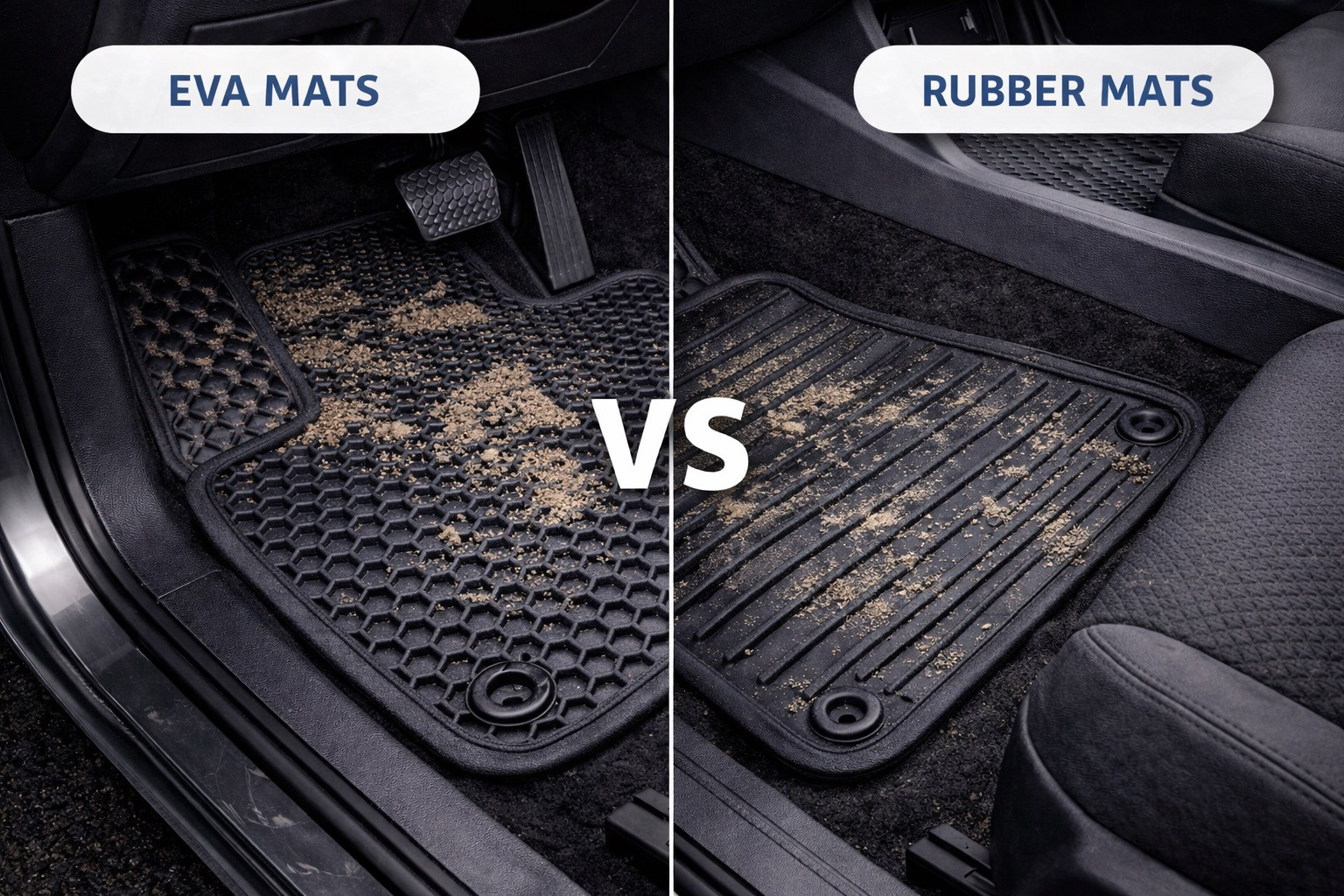 EVA vs rubberen vs textiele automatten – wat is beter voor Oekraïne