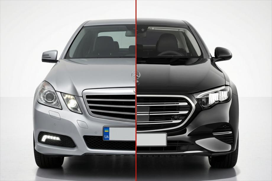 Mercedes E-klasse W212 2009–2016 Facelift kit voor W214 Exclusive Image