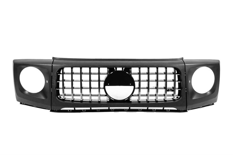 Mercedes G-klasse W463 1990–2018 Radiateurgrille met koplampranden BRB 2018-style (voor auto's met gemonteerde faceliftset) Image