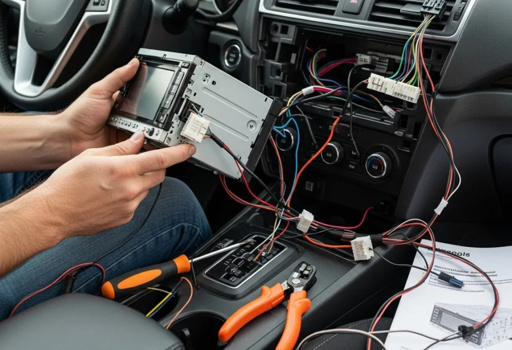 Autoradio inbouwen: stapsgewijze handleiding