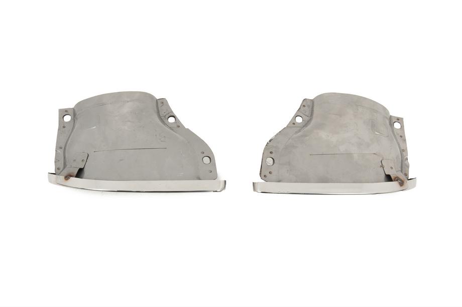 Mercedes E-class W213 2016–2023 Achterdiffuser met AMG-Line Silver uitlaatsierstukken (voor 2020-2024) Foto 10