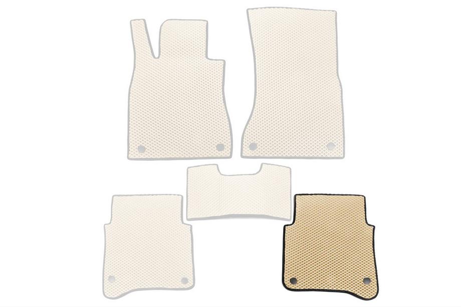 Mercedes S-class W223 2020– EVA vloermat achter, rechts (Beige) Image